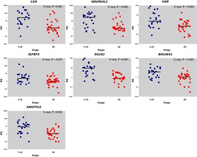 The Choice of Candidates in Survival Markers Based on Coordinated Gene Expression in Renal Cancer